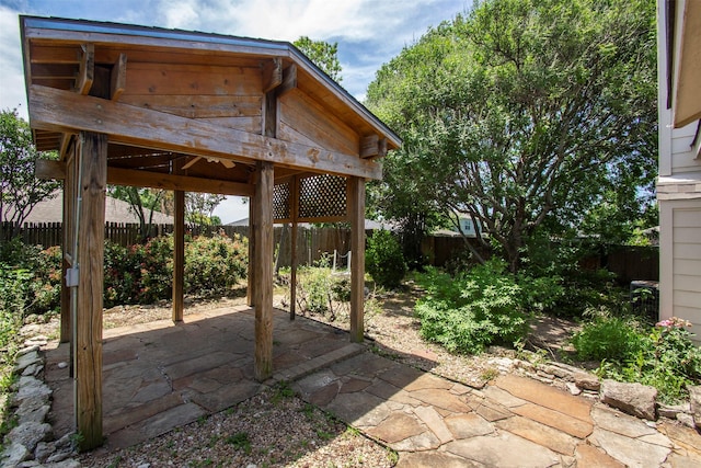 4512 Blue Jay Ln, Sherman, TX 75092 - fenced backyard with a patio and a gazebo