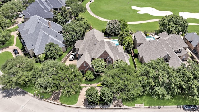 1516 Byron Nelson Pkwy, Southlake, TX 76092 - aerial view of residential area with a local golf course