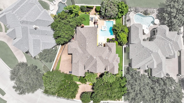 1516 Byron Nelson Pkwy, Southlake, TX 76092 - aerial view of a pool area