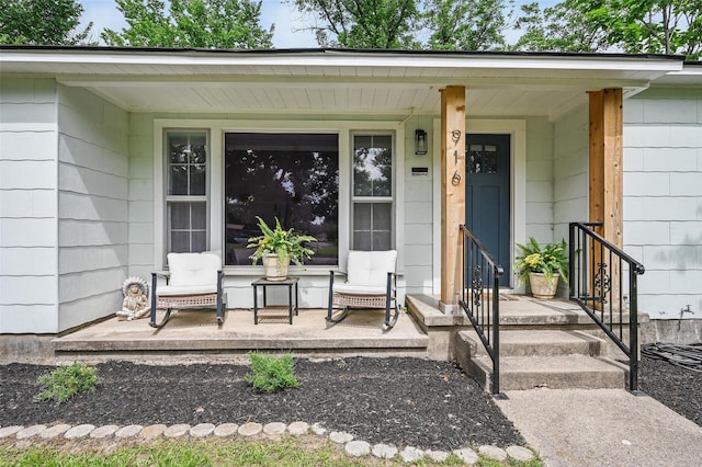 916 Carondolet Ct, River Oaks, TX 76114 - doorway to property with covered porch