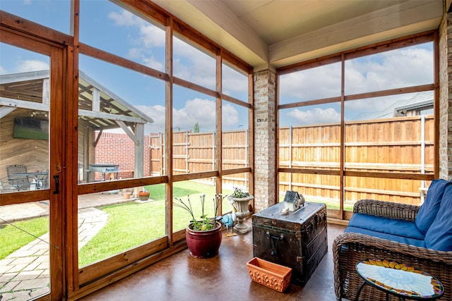 2636 Deer Hollow Dr, Little Elm, TX 75068 - view of sunroom