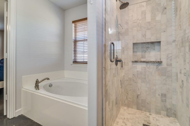 1759 County Road 2712, Caddo Mills, TX 75135 - full bath with a stall shower and a garden tub