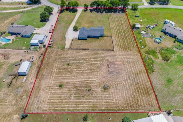 1759 County Road 2712, Caddo Mills, TX 75135 - view of rural area featuring property parcel outlined