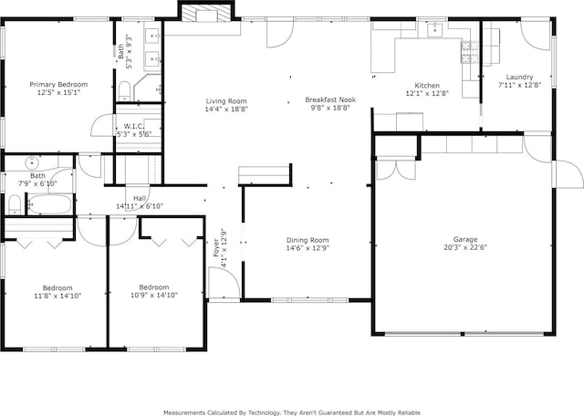 1913 Windlea Dr, Euless, TX 76040 - room layout