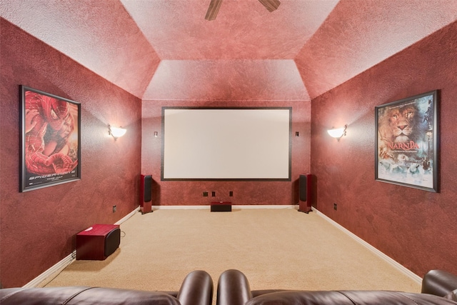 1542 Sandia Ln, Frisco, TX 75033 - cinema room featuring carpet and ceiling fan