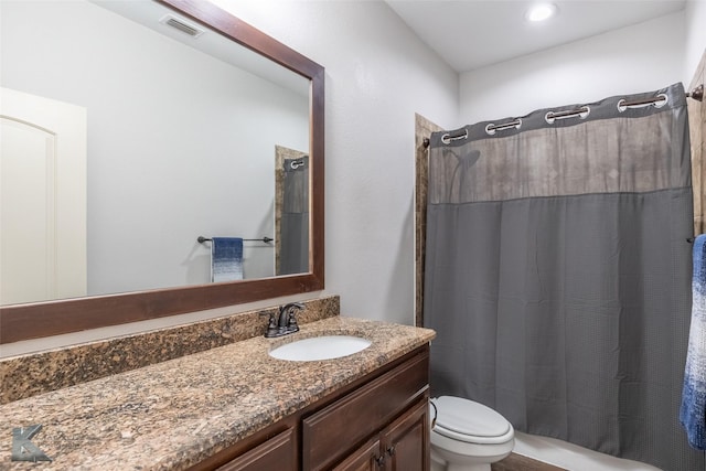4709 Spring Creek Rd, Abilene, TX 79602 - bathroom featuring toilet and vanity