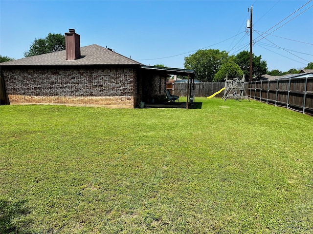 328 Branson Rd, Roanoke, TX 76262 - view of yard with a playground