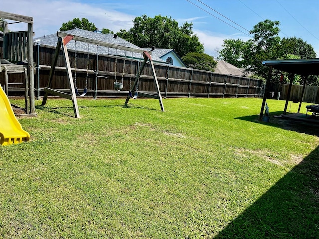 328 Branson Rd, Roanoke, TX 76262 - view of yard featuring a playground