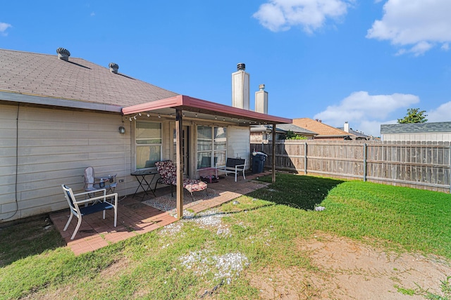 4720 Topaz Ln, Granbury, TX 76049 - view of yard with a patio