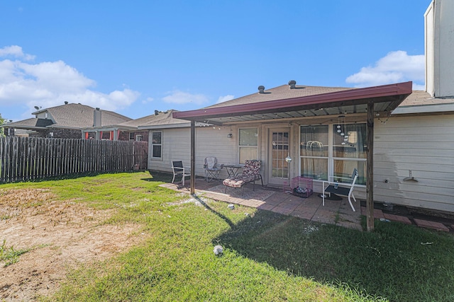 4720 Topaz Ln, Granbury, TX 76049 - rear view of property with a patio