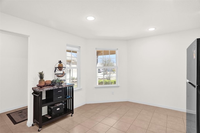 8857 Shore Crest Rd, Frisco, TX 75036 - spare room featuring recessed lighting and baseboards