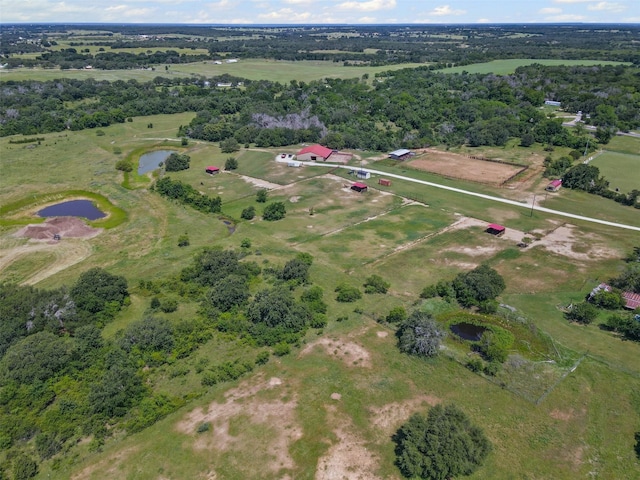 227 W Lipan Dr, Lipan, TX 76462 - aerial view of property's location with a large body of water