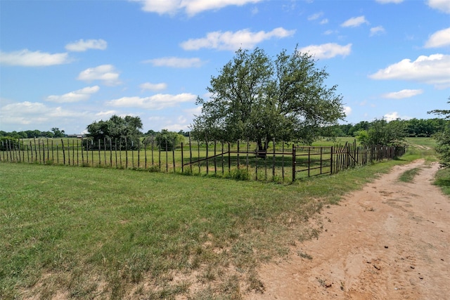 227 W Lipan Dr, Lipan, TX 76462 - view of yard with a view of countryside