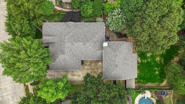 1416 Basil Dr, Flower Mound, TX 75028 - aerial view of property and surrounding area