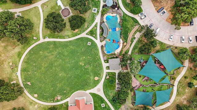1416 Basil Dr, Flower Mound, TX 75028 - bird's eye view