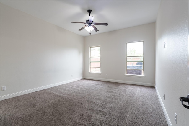 10909 Blake Gdns, Mckinney, TX 75072 - carpeted empty room with a ceiling fan and baseboards