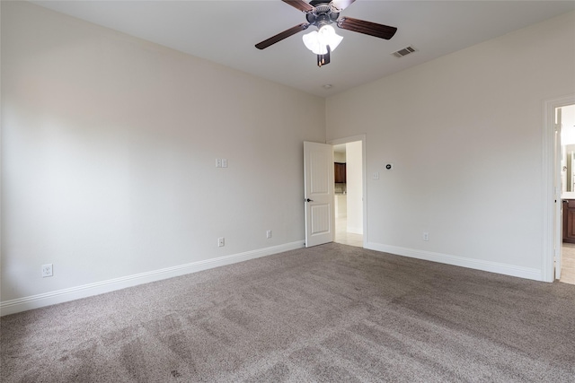10909 Blake Gdns, Mckinney, TX 75072 - carpeted empty room with a ceiling fan and baseboards
