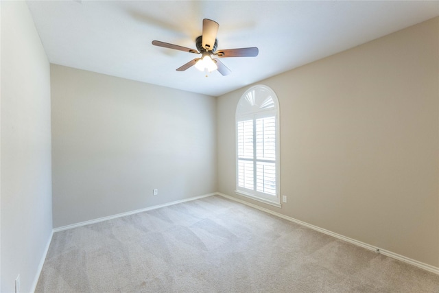 3015 Oak Dr, Rockwall, TX 75032 - carpeted spare room with ceiling fan and baseboards