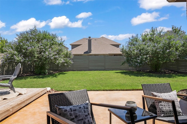 1805 13th St, Argyle, TX 76226 - view of patio / terrace