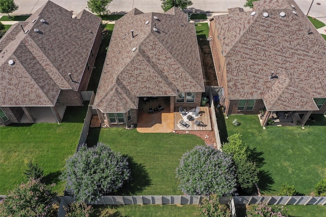 1805 13th St, Argyle, TX 76226 - aerial view of property and surrounding area