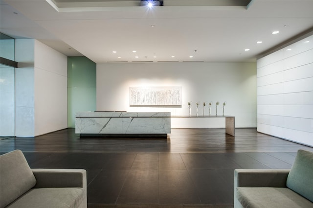 1717 Arts Plz Unit 2202, Dallas, TX 75201 - welcome area with recessed lighting