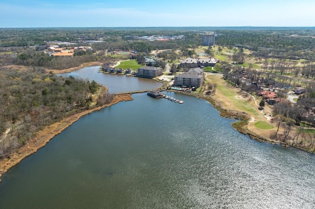 3351 Cascades Ct Unit 306, Tyler, TX 75709 - aerial overview of property's location featuring a nearby body of water