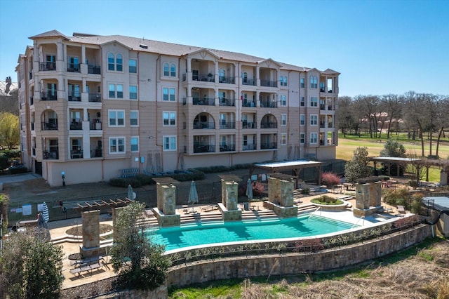 3351 Cascades Ct Unit 306, Tyler, TX 75709 - view of pool
