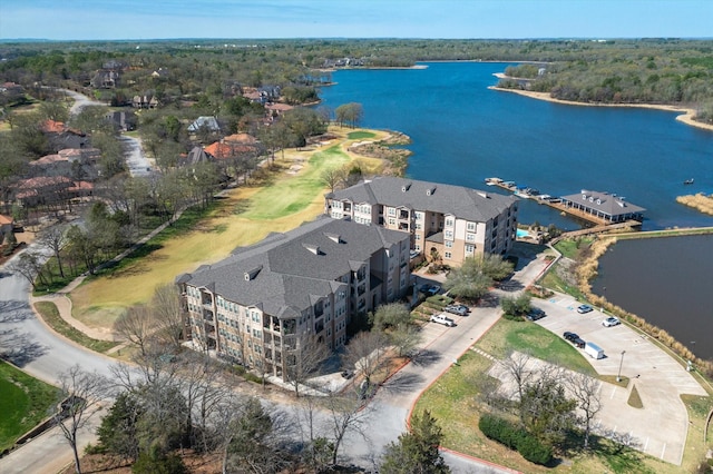 3351 Cascades Ct Unit 306, Tyler, TX 75709 - aerial view of property's location featuring a nearby body of water and a forest