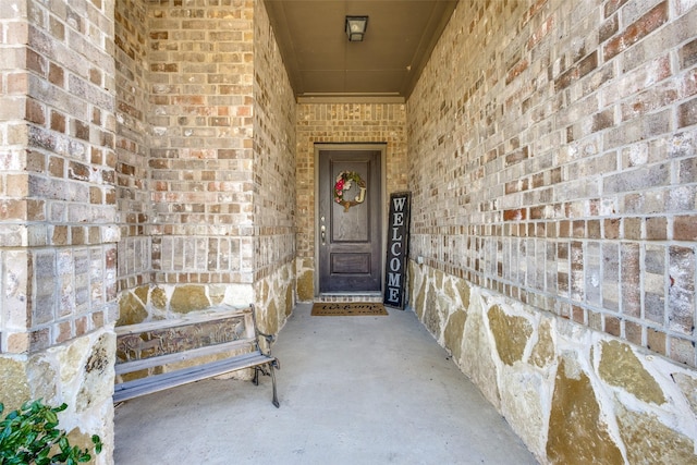 2613 Hillrich Dr, Anna, TX 75409 - entrance to property featuring brick siding