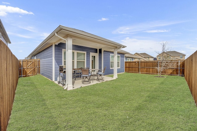 2105 Rolling Wild Rd, Forney, TX 75126 - back of property with a patio