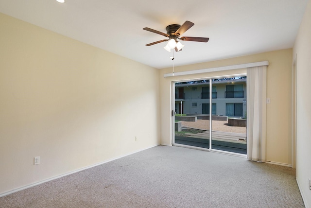 4616 W Lovers Ln Unit 119, Dallas, TX 75209 - carpeted spare room with a ceiling fan and baseboards