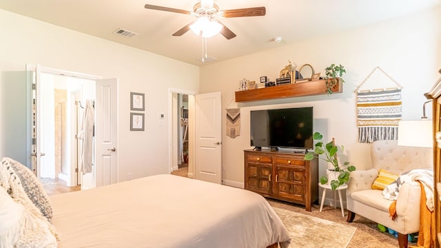 1715 Swale Ln, Granbury, TX 76049 - bedroom featuring ceiling fan