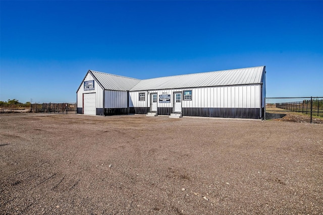3614 County Road 902, Joshua, TX 76058 - view of front of property with a detached garage and an outbuilding