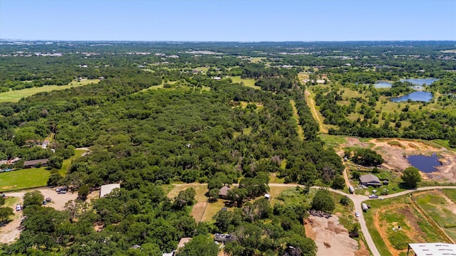 7578 Dick Price Rd, Mansfield, TX 76063 - bird's eye view of a large body of water and a heavily wooded area