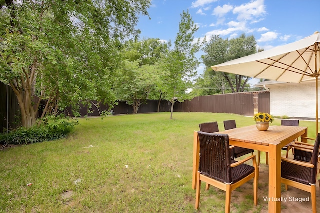 7818 Rolling Acres Dr, Dallas, TX 75248 - view of yard