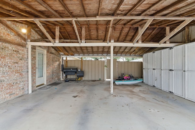 213 Lacewell St, Jacksboro, TX 76458 - view of garage