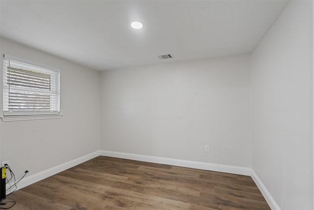 16030 Saint Paul Dr, Caney City, TX 75148 - spare room with baseboards and wood finished floors