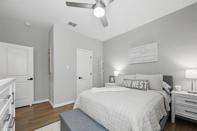 1229 Sequoia Ln, Princeton, TX 75407 - bedroom featuring baseboards, ceiling fan, and wood finished floors