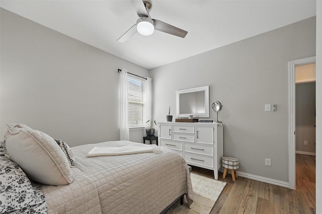 1229 Sequoia Ln, Princeton, TX 75407 - bedroom featuring light wood-style flooring, baseboards, and a ceiling fan