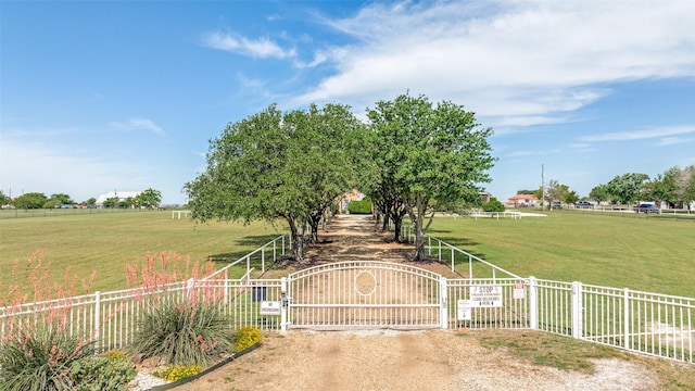 2206 Virginia Ln, Haslet, TX 76052 - gate with a rural view