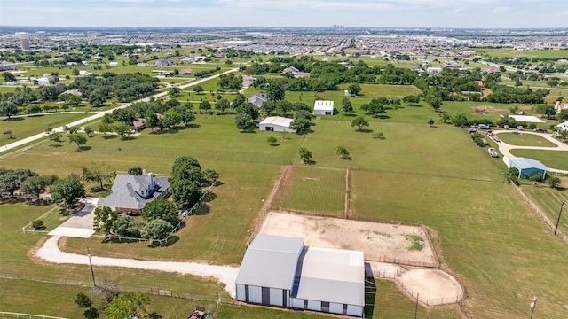 2206 Virginia Ln, Haslet, TX 76052 - overview of rural landscape