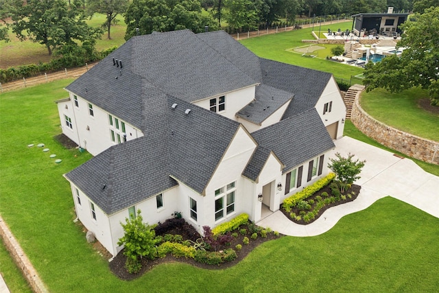 3705 Melville Cir, Flower Mound, TX 75022 - view from above of property