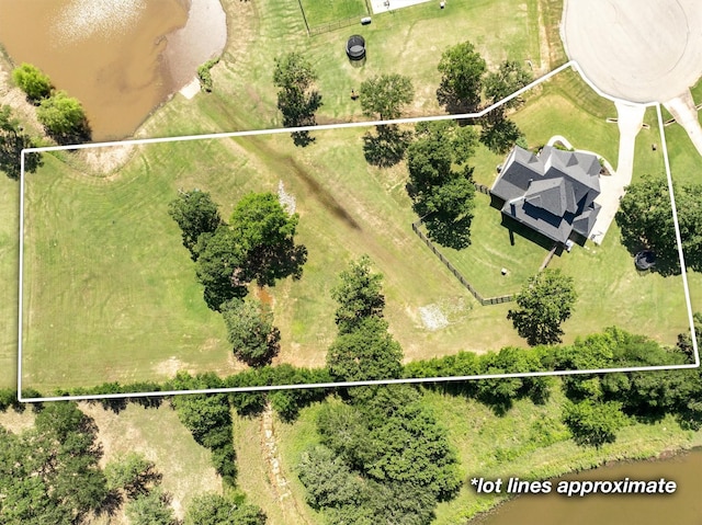 116 Estancia Ct, Decatur, TX 76234 - aerial view of property's location with property boundaries highlighted