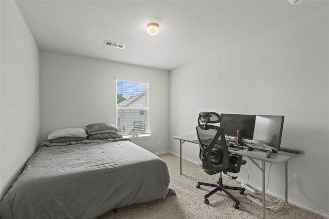5649 Willamette Dr, Fort Worth, TX 76119 - carpeted bedroom featuring baseboards and an office area