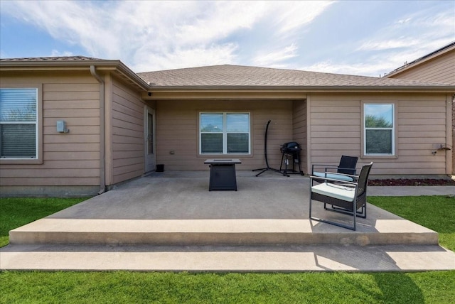183 Dodge City Trl, Newark, TX 76071 - view of patio with a grill
