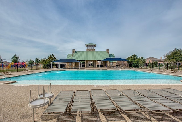 1405 Cardinal Way, Aubrey, TX 76227 - view of community pool