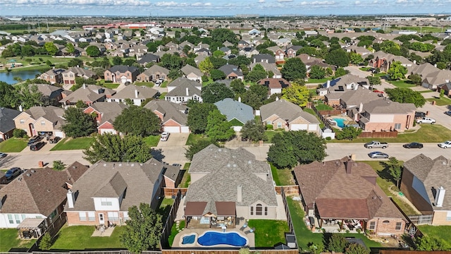 7113 Sundance Ln, Fort Worth, TX 76179 - aerial view of property and surrounding area with nearby suburban area