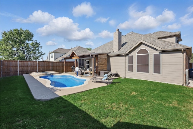 7113 Sundance Ln, Fort Worth, TX 76179 - view of pool with a patio area