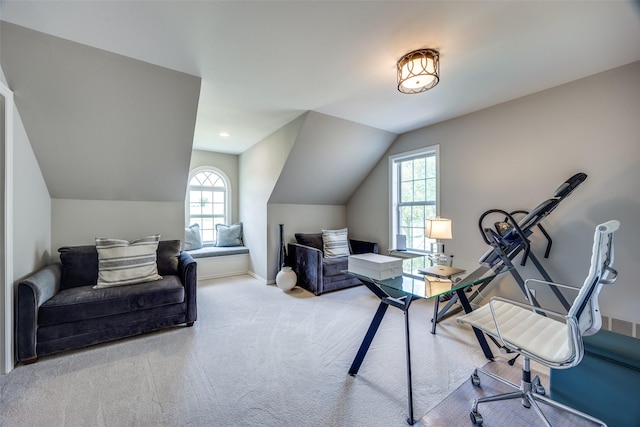 6801 Fm 2709, Athens, TX 75752 - carpeted office with lofted ceiling and baseboards