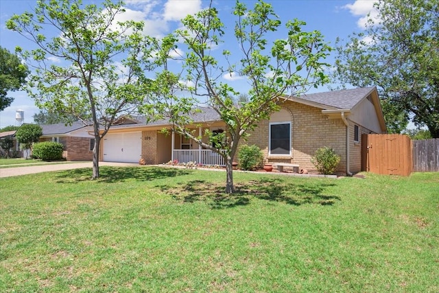 109 S Patricia St, Waco, TX 76705 - ranch-style house featuring driveway, brick siding, and an attached garage